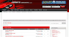 Desktop Screenshot of dartforums.com